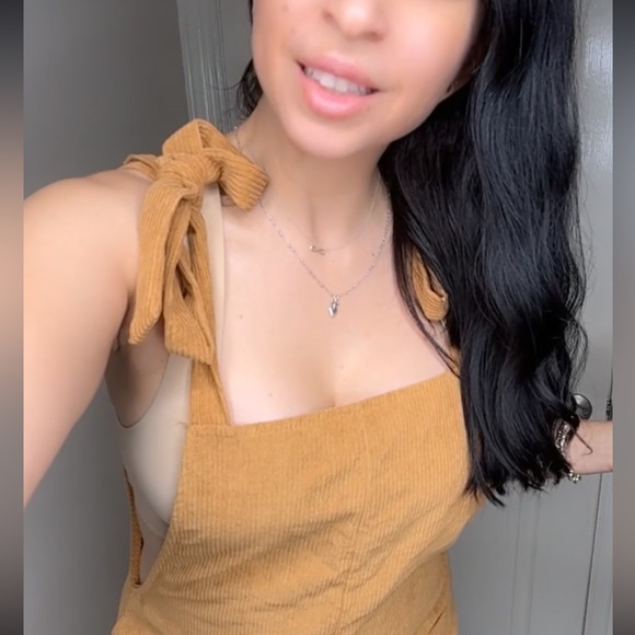 Corduroy Jumper with front pockets - Picture 2 of 7